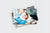 Single Pearl Photo Print featuring a photo of a father and baby.