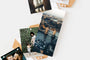 5x10" Pano Photo Print tacked up on a wall. The Photo Print features a picture of the Brooklyn Bridge.